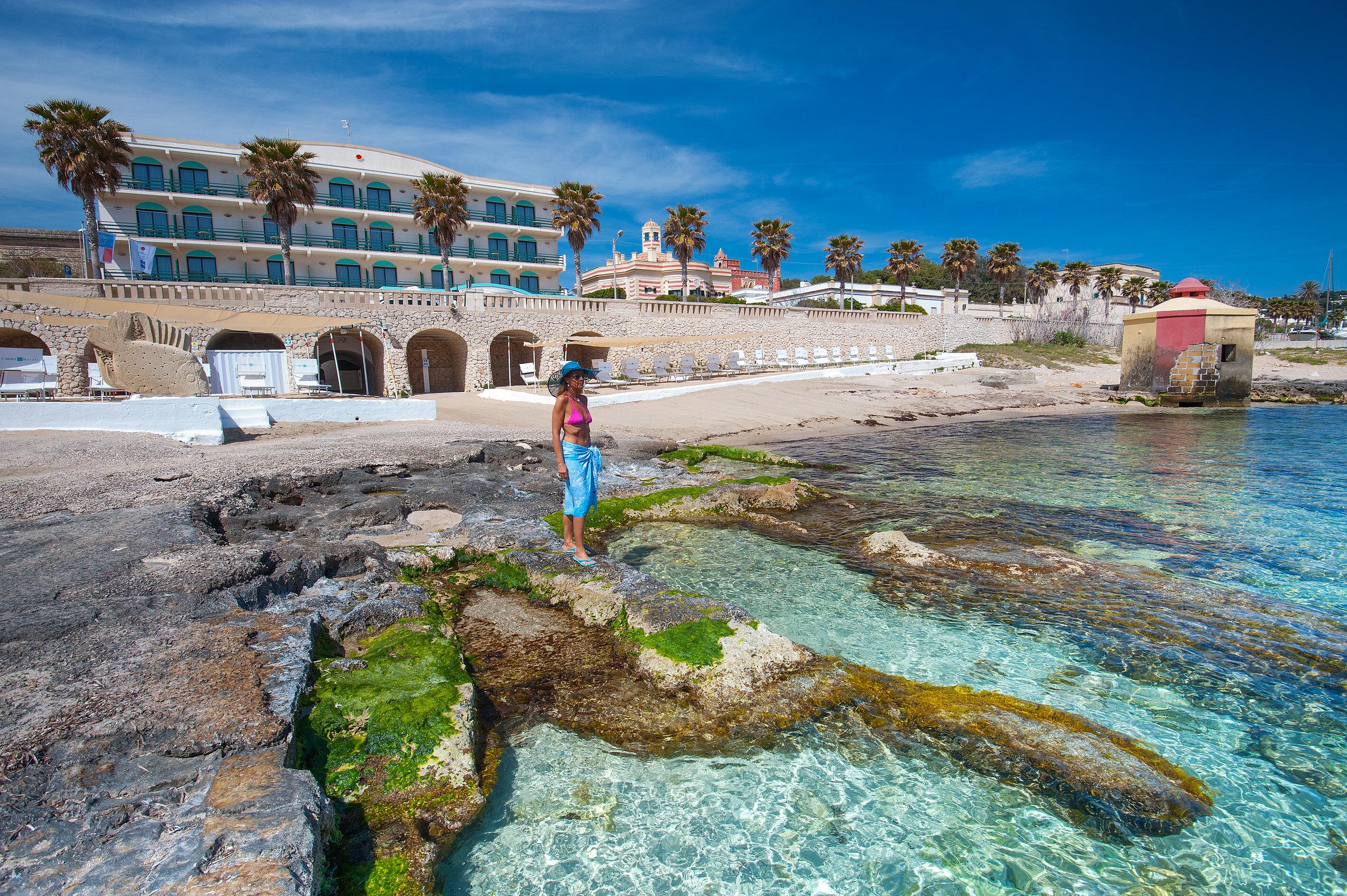 Hotel Terminal - Caroli Hotels Santa Maria di Leuca ภายนอก รูปภาพ
