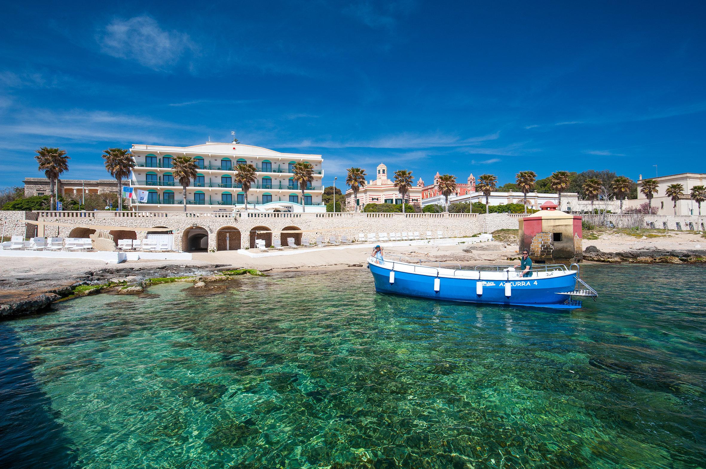 Hotel Terminal - Caroli Hotels Santa Maria di Leuca ภายนอก รูปภาพ