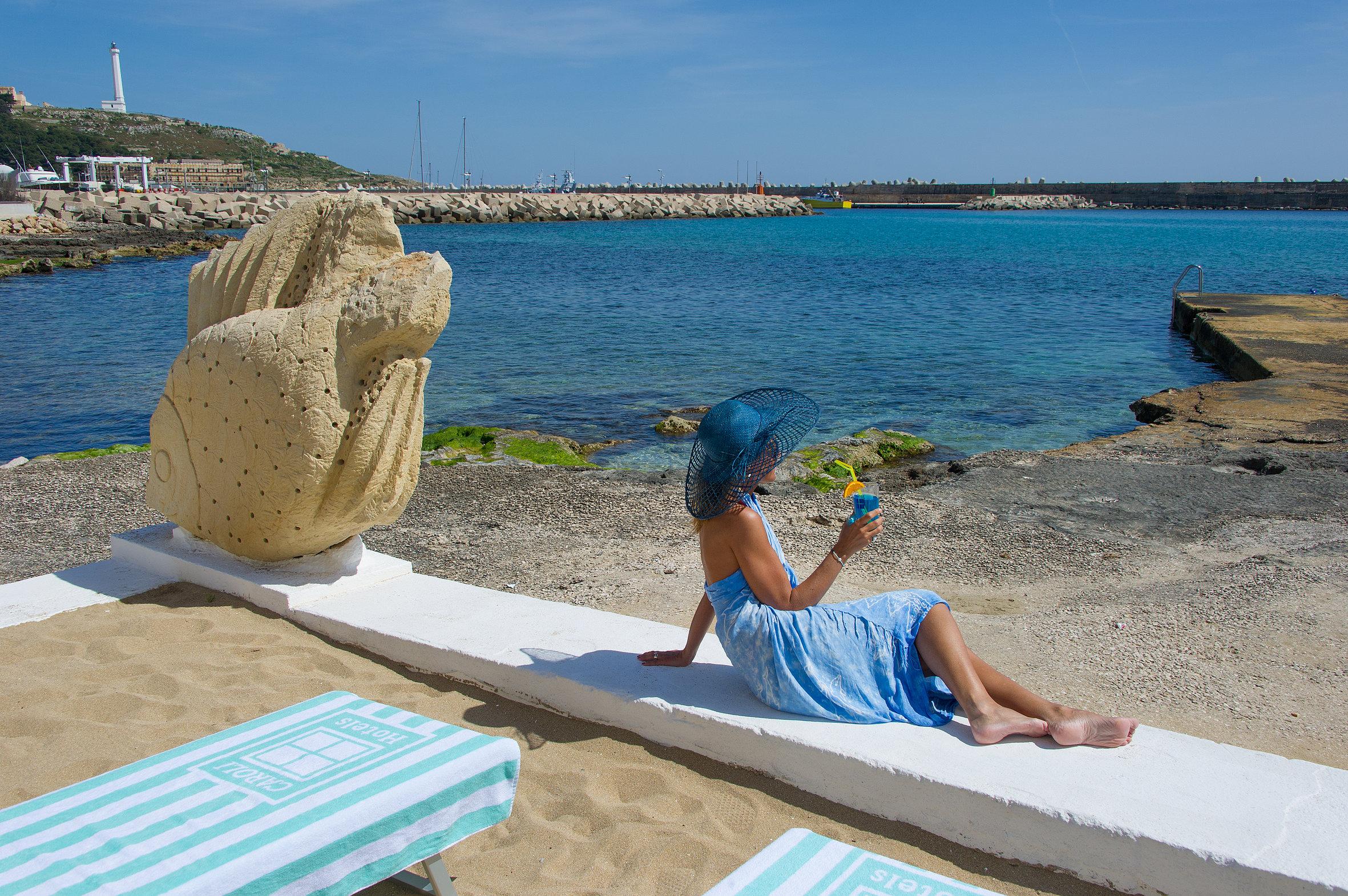 Hotel Terminal - Caroli Hotels Santa Maria di Leuca ภายนอก รูปภาพ
